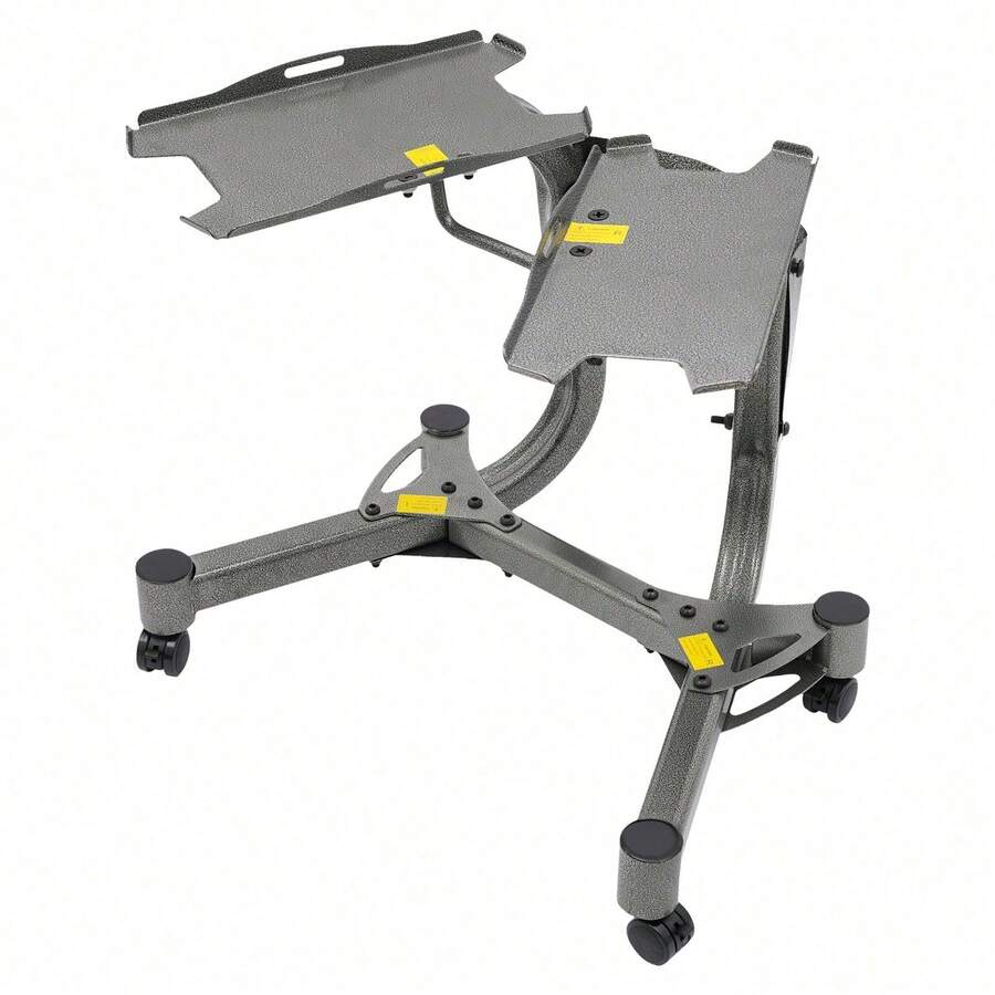 SanBouSi 1PCS Dumbbell Rack Weight Stand Dumbbell Rack Metal Dumbbell Holder - Silver and Gray - View 1