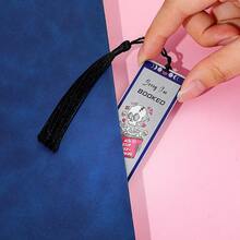 Gothic Skeleton - Read Metal Stainless Steel Tassel Bookmark - Unique "Sorry, I Booked" And "Only One Chapter Left" Designs, Cool Page Markers Suitable For Dark Style Enthusiasts And Bookworms. - Multicolor - View 9