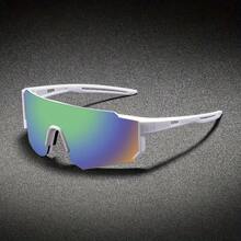 FIYLROG Fashion Sports Glasses - Large Frame Design, Multiple Lens Styles, Fashionable Eyewear, Unisex, Suitable For Outdoor Leisure And Cycling - Multicolor - View 10