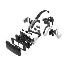 VR Glasses For Smartphone, 3D Virtual Reality Headset With Adjustable Lenses & Headband, Immersive Movies/Gaming VR Glasses For IOS Android Phone - Black - View 6