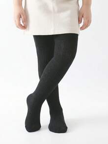 Bộ 3 quần tất cho bé gái, quần legging đơn giản màu trơn, phù hợp cho mọi mùa, kiểu dáng thường ngày, lý tưởng cho bé gái. - Nhiều màu - Xem 4