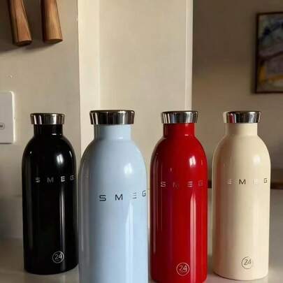 New 500ML Stainless Steel High-Capacity Highly Attractive Small Mouth Portable Sports Water Bottle