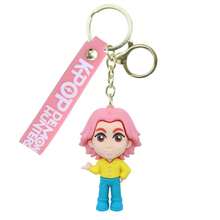 Mattel 1个女巫猎人钥匙扣，PVC材质钥匙圈，防丢钥匙链，DIY背包挂件 - 彩色 - 查看 17