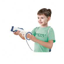 1 pieza Pistola de agua para niños con diseño extraíble y mochila de gran capacidad, adecuada para jugar en piscinas, peleas de agua y otras actividades acuáticas - Multicolor - Ver 5