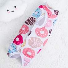 Breathable Cat Anti-Lick Spay/Neuter Suit, Kitten Weaning Anti-Scratch Body Wrap Vest, Pet Surgery Garment - Multicolor - View 9