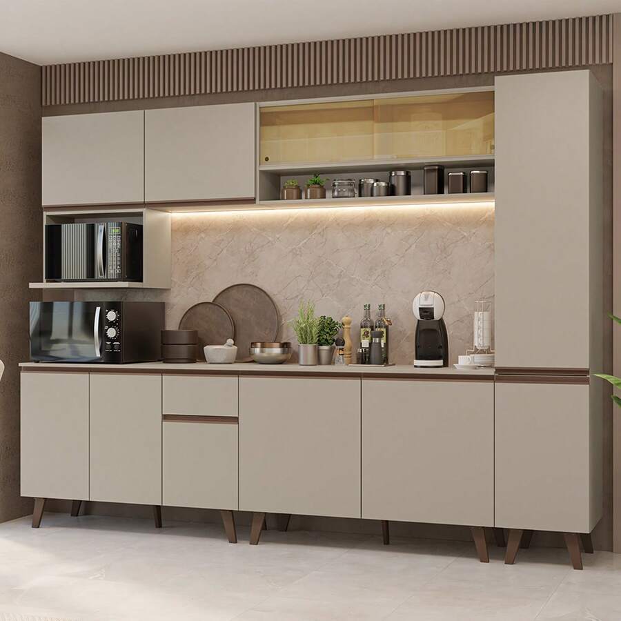 MADESA Baker's Racks - Beige - View 1