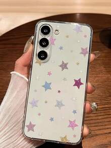 1个彩色夜光星空软壳手机壳，兼容华为荣耀、红米、三星Galaxy A04e/12/A13/A14/A34/A50/A52/A53/A54/S21/S22/S23/S24/S25/S25Ultra/S25FE/S26/S26 Plus/S26 Ultra/S26 Edge、6A/7A/8A、12T/13T/15T/15T Pro - 無色 - 查看 1