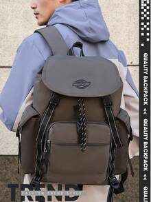 2025新款多功能男士背包，大容量经典休闲包，男女通用情侣户外徒步背包 - 彩色 - 查看 1