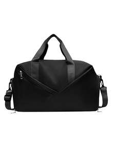 男女通用运动健身包，带鞋仓，可作单肩包或旅行手提包 - 彩色 - 查看 12