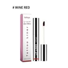 EELHOE Delineador de labios instantáneo despegable: resistente al agua, duradero, de múltiples tonos para labios definidos y vibrantes para mujeres y niñas. Perfecto para otoño e invierno. Ideal para la moda elegante del año 2000. Adecuado para cumpleaños, regalos de Navidad, fiestas. El mejor color. - Delineador de labios instantáneo despegable - Ver 12