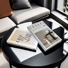 2 buc cărți false decorative pliabile, cărți de decor minimaliste, recuzită pentru camera modelului - Multicolor - Vizualizare 2