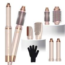 UKLISS Máy tạo kiểu tóc 6 trong 1, uốn và duỗi tóc tự động | Động cơ không chổi than tốc độ cao 110.000 vòng/phút | Ion âm 200M (Chống xơ rối/Tĩnh điện) | Công suất cao, làm nóng nhanh | Tạo kiểu đa dạng (Uốn xoăn/Gợn sóng/Duỗi thẳng/Mượt mà/Tạo độ phồng chân tóc/Uốn xoăn vào trong/Uốn xoăn ra ngoài/Mái phồng) | Giữ nếp lâu | Phù hợp với mọi loại tóc | Món quà Giáng sinh & Năm mới hoàn hảo (Sử dụng tại nhà/Hàng ngày/Đi làm/Du lịch/Hẹn hò/Tiệc tùng/Đám cưới/Salon/SPA/Sự kiện kinh doanh/Hội họp ngày lễ) - Màu Hồng San hô - Xem 13