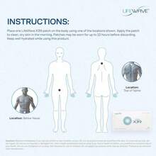 LifeWave X39 Patches - Supports Improvements Of Strength And Stamina - Supports Improved Exercise Performance - No  Or Stimulants - Innovative Patch Technology For Enhanced Wellness - 30 Patches - 1 - 查看 3
