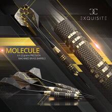 - Juego de dardos de punta de acero premium, dardos profesionales, caones de latn, dardos de punta de metal, plumas adicionales, 12 vstagos de aluminio 35/48, anillos en O - inicial - Ver 5