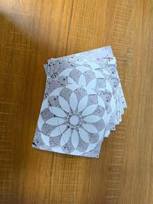 OUTANA 10 قطعة/20 قطعة بلاط أرضيات ذاتي اللصق من البي في سي بنمط الرخام، مقاوم للماء ومقاوم للرطوبة، سهل التنظيف، مانع للانزلاق، بلاط أرضيات فينيل لديكور المنزل، مناسب للحمام والمطبخ والمدفأة وغرفة المعيشة والمكتب وبيت الحيوانات الأليفة والسلالم وغرفة النوم - متعدد الألوان - مشاهدة 11