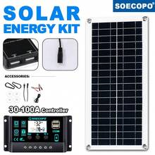 SOECOPO 1000W Solar Panel Kit, 30-100A Smart Controller - Ideal For Camping, Off-Grid Power, Outdoor Use, Renewable Energy - SEP-sP12 - View 16