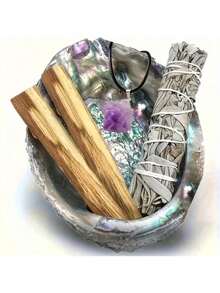 1/3pcs 4-Inch White Sage Smudge Sticks - Sage Smudge Sticks With Instructions And Blessings - Wands For Cleansing Homes And Other Smudging