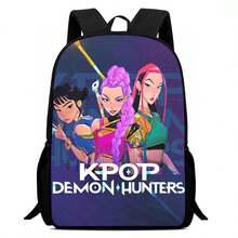 K-POP Witch Hunting Girl Group Print Cartoon Anime Backpack, Lightweight Student Bag - Multicolor - View 28