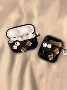 1pc 3D Coffee Cookie + Earphone Case Earbud Cover Compatible With Apple 1/2/3/Pro2 - Multicolor - View 6