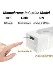 6pcs LED Motion Sensor Cabinet Lights, Wireless Night Lights, Motion Sensor Lights, LED Motion Sensor Lights, Decorative Lights, LED Cabinet Lights, Rechargeable Magnetic Wardrobe Lights, Suitable For Wardrobe, Cabinet, Kitchen, Office Desk, Detachable, USB Powered, 200mAh, 400mAh