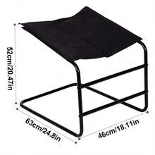 Supportive Leg Rest Reduce Swelling Pain Relaxation Improve Circulation - Negro - Ver 2