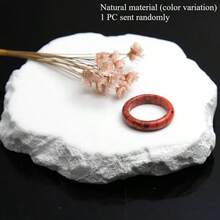 1/10件套优雅天然水晶戒指托 - 珠宝配件，透明水晶球支架 - 彩色 - 查看 7