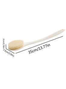 Long Handle Bath Brush, With Exfoliating Scrub Brush, Suitable For Body And Back - Massage And Exfoliate In The Bathroom