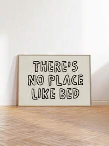 1 Tranh treo tường truyền cảm hứng "Giường ngủ là nơi tuyệt nhất" màu đỏ - Tranh canvas hiện đại không khung, phù hợp trang trí phòng ngủ, phòng khách, nhà bếp - Trang trí nhà cửa tạo động lực với kiểu chữ nổi bật, tranh nghệ thuật treo tường phòng ngủ, thiết kế tối giản, tác phẩm nghệ thuật bền đẹp, quà tặng cho người mua sắm, nhà thiết kế nội thất. - Nhiều màu - Xem 2