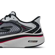 Skechers Zapatillas de running Go Run Elevate 2.0 para hombres, ligeras y cómodas para deportes casuales al aire libre, 220854-WBK - Blanco/Negro - Ver 8