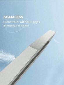 5/3/2支装不锈钢眉镊，高精度不锈钢眉镊，适用于面部脱毛、眉形修饰、毛发修剪、假睫毛护理，男女通用，美容工具，居家脱毛必备，节日理想礼物 - 彩色 - 查看 5