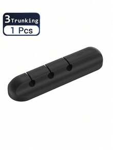 1pc Computer Headphone Cable Organizer, Bedside Desk Mobile Phone Charger Data Cable Management Clip - Multicolor - View 14