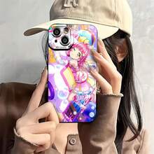 Estuche para teléfono con personajes lindos y burbujas coloridas Compatible con estuches para teléfonos   17  16 Pro Max  15 Pro Max  13 y  12 Brinda protección contra golpes y caídas Un gran regalo para familiares, amigos, amantes, novios/novias y el Día de San Valentín - Negro - Ver 3