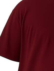 Cotton None Night Holiday Sports School Vacation Office Home Birthday Party Dating Street Photoshoot - 紫紅色 - 查看 3
