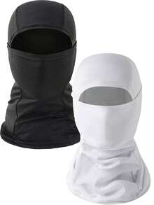 1/多件装男女通用拉法帽，颈套面罩，防晒头巾，适合骑行、徒步旅行、聚会、滑雪等。 - 彩色 - 查看 12