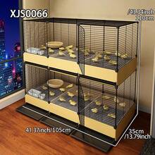 加固型大型室内空间，适用于饲养雏鸡、鹌鹑、鸭子、小型动物笼 - 彩色 - 查看 3