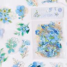 Stickers - Flowers/Blue 02 - View 7