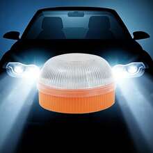 Đèn LED nhấp nháy cường độ cao, đèn khẩn cấp cho ô tô, đèn cảnh báo chống thấm nước có nam châm, nhấp nháy mạnh mẽ, thích hợp cho xe hỏng, cứu hộ trên đường cao tốc và ngoài trời, phụ kiện ô tô thiết thực, vật dụng cần thiết cho ô tô, lựa chọn đồ dùng ô tô lý tưởng. - A - Xem 6