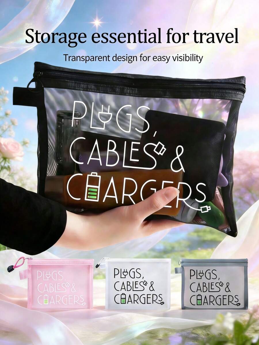Functional And Clearly Designed: This Storage Pouch Features A ...