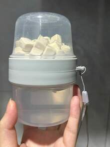 1個便攜式旅行杯，適用於穀物和牛奶，雙層密封優格容器，多種容量可選，也適用於燕麥和水果，適用於辦公室、大學、旅行和野餐的密封食物儲存盒 - 彩色 - 查看 12