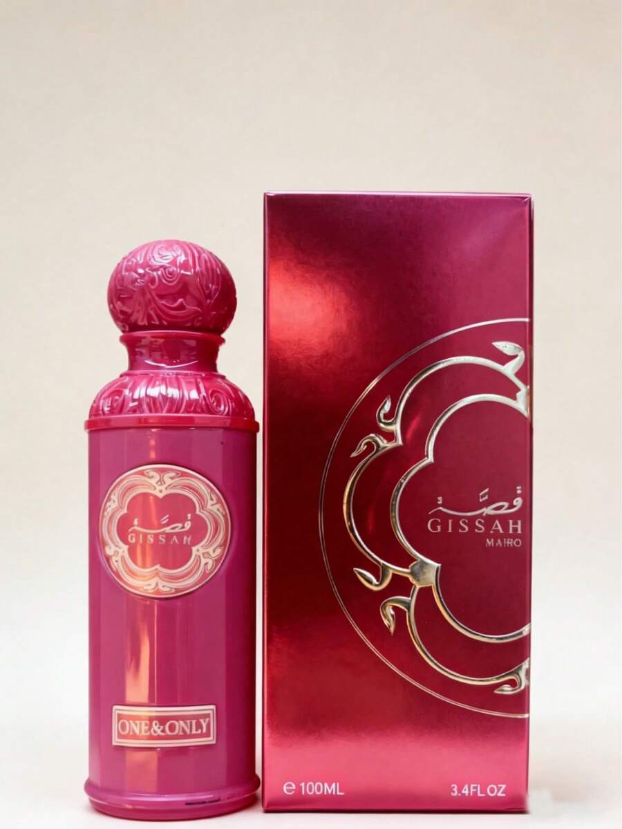 GIS SAH ONE AND ONLY 100ml Fresh Fruit Fragrance, Elegant And Delicate Perfume For Women, Lasting Fragrance. Perfect For Gift Giving, Mother's Day Gifts! Suitable For Couples, Friends, Bosses, Birthdays, Thanksgiving, Halloween, Christmas Decorations And Gifts. - Đỏ - Xem 1