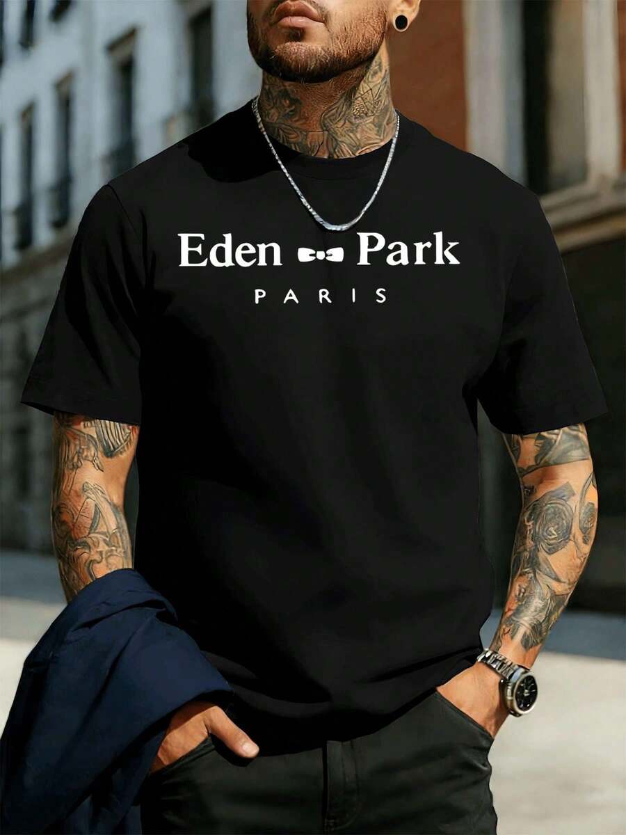 Men T-Shirts - Black - View 1
