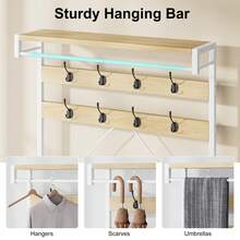 Techigher Coat Racks - 화이트 - 보기 6