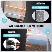 1/2/4 قطعة حامل قبعة لاصق محمول، حامل قبعة بيسبول مثبت على الحائط، يستوعب حتى 10 قبعات، سهل التركيب، مناسب للأبواب والخزائن، خطاطيف عملية - متعدد الألوان - مشاهدة 4