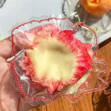 可塑形逼真水果毛绒玩具 - 苹果、草莓、香蕉，手工制作，可缓解压力，适合生日、圣诞节、万圣节、复活节等节日，是完美的礼物之选。 - 彩色 - 查看 4