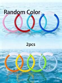 Colorful Diving Rings, Fun Underwater Pool Toys, Suitable For Diving Training And Salvage, Orange, Green, Blue, Yellow, Swimming Pool Toys, Pool Accessories, Pool Party - Multicolor - View 12
