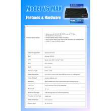 2026 VSeeBox V6 Max New Box Voice Control - Màu xanh lam - Xem 2