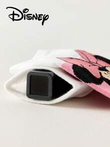 Disney 5双装女士短袜礼品套装，夏季袜子，印有米奇、米妮、唐老鸭、黛丝卡通图案，舒适透气，时尚新颖袜子 - 彩色 - 查看 9