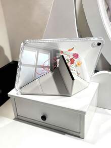 这款线条爱心图案平板电脑保护套兼容 iPad Air 11 英寸 M3 2025 / M2 2024、iPad Air 第五代 2022、iPad (A16) 11 英寸第十一代 2025，也兼容三星 Galaxy Tab 和 Kindle Paperwhite 第十二代 2024。透明背壳，时尚图案保护套，具备自动休眠/唤醒功能和气囊保护，适合作为礼物或办公用品。 - 彩色 - 查看 7