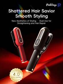 PinkSings Recortador automático de puntas abiertas con pantalla LED de 1200mAh, recortador de puntas abiertas para cabello dañado y frágil, herramienta de corte de cabello unisex, dispositivo de corte de cabello recargable por USB, cortadora de cabello eléctrica automática, regalo ideal para mujeres en ocasiones especiales - Negro - Ver 3