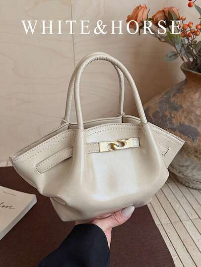 Pleated Cloud Dumpling Handbag, New Design For Women, Suitable For Work Commute, Shoulder Tote Bag